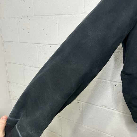 Vintage Carhartt Quilted Hooded Active Jacket “Black” J140 - Picture 7 of 10